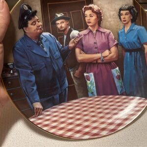 Vintage Hamilton Collection Honeymooners Collector Plate: “The Honeymooners”
